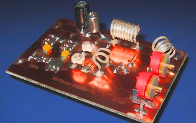 Схема электрическая усилителя модулятора